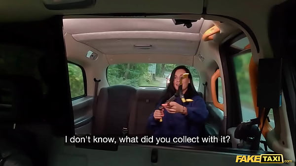 Picked Up A Gal Doing Community Service! - Fake Taxi