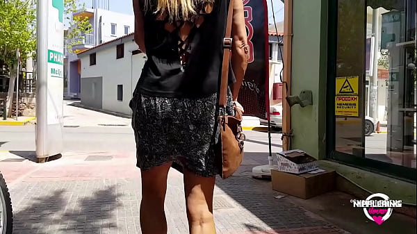 Nippleringlover Nasty Mum No Panties Flashing Ringed Pussy On Public Street And Supermarket