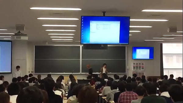 Japanese Funny Boy In College