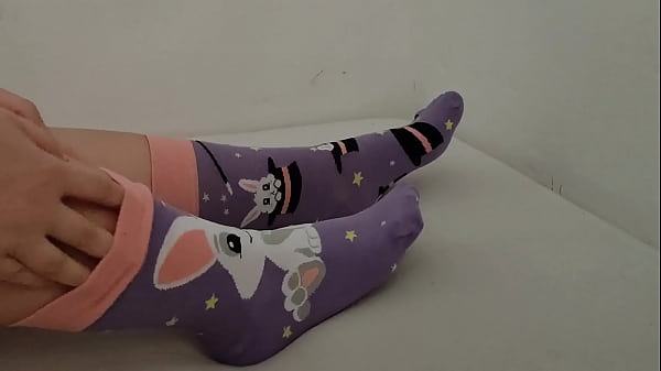 Seductive Flirt Disrobing Socks