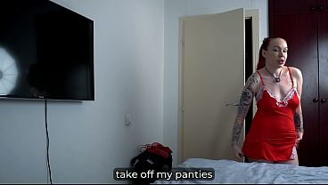 Stepmommy Tests Stepson's Secret Gift On Exchanged Hotel Bed New Year's Eve