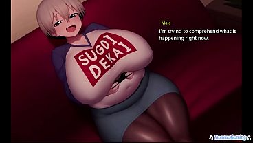 My Randy Lover Uzaki Swallows My Cock Like A Delicious Popsicle!!