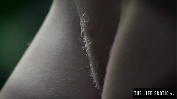 Slender Girl Fucks Herself Rough In The Forest