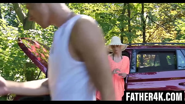 Everything Seemed Fine Until They Got Stuck In The Woods. Luckily, She Had The Chance To Get Up Close And Personal With His Husband's Stepdad.