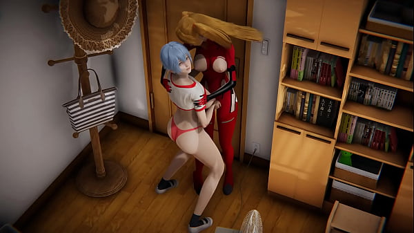 Kisses And Eating Out With Steamy Cries From Asuka And Rei From Evangelion [Full Video]