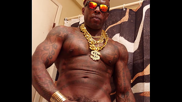 Sizable Black Hairy Pole Savor Hallelujah Johnson ( African Emperor )