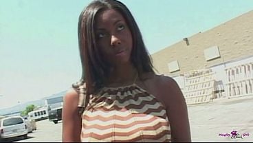 The Ghetto Dude Picks Up The Voluptuous Black Model And Presents Her A Ferocious Pounding