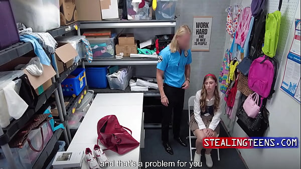 Desperate Coed Pays For Stolen Goods With Sex - Winter Flynn | StealingTeens