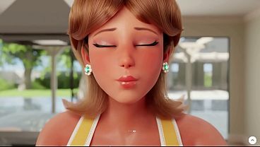 BBW Stepmommy COUGAR With GIANT Rack And An Oversized Fat Ass Provides Boob Job To Huge Dick Stepson In The Kitchen | Mansion Days | 3D Off-limits Game