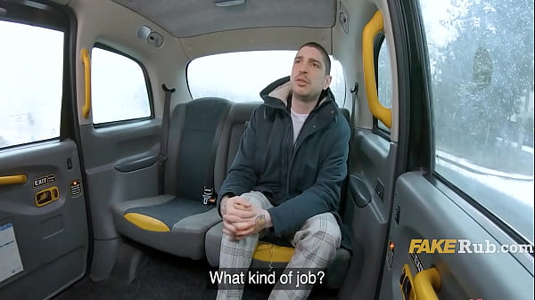 Female Prague Taxi Driver Entices Client In Backseat