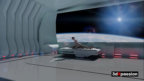 VR Nexus 3 – Big-breasted Space Babe Humps Vigorous In Zero-G Riding