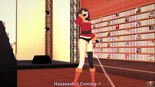 Megumin Cosplayer Gets Roamed In A Deeply Sensual Display
