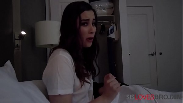 Overpowerring StepBrother Drills Teeny Teen Sister In Sleep- Aria Lee