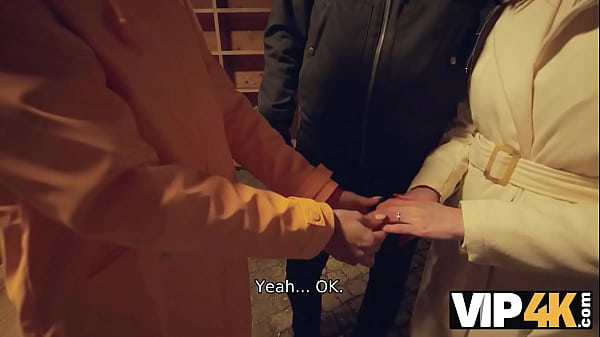 VIP4K. A Sudden 3some With 2 Colombian Smokeshows, While The Second Dude Is Cuckolding In Humiliation