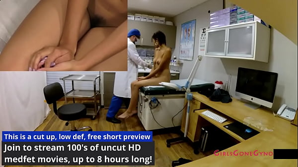 Miss Mars Pelvic Exam Caught By Hidden Cameras Setup By Doctor Tampa For You To See Her Tampa University Entrance Physical On GirlsGoneGyno Reup