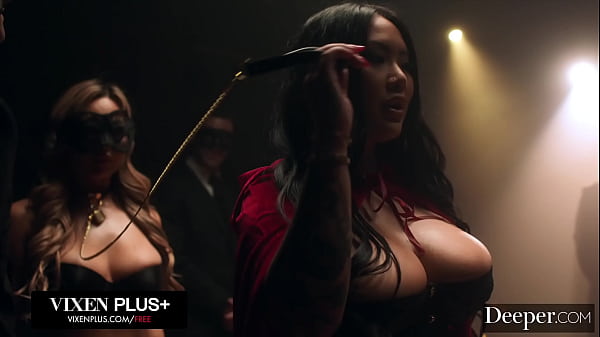 Deeper. BBC Insatiable Baddies Kazumi And Connie Perignon Get Chastised At Sex Party