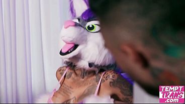 Sultry Trans Vixen Bobbii Rose Looks Ravishing In Tempting Lingerie And Ready For Annual Furry Convention
