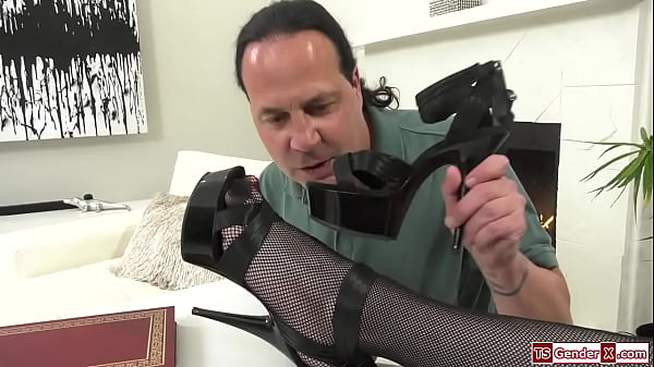 TS Doctor Lena Moon Gets Her Shoe Pounded