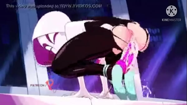 Spider-Gwen Drills Dildo [Extended] [Mega Speed]