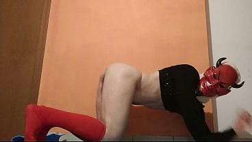 A Bizarre Backdoor Insertion (a Dildo And A Pound)