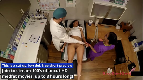 Kitty Catherine's Caught On Spy Cam Undergoing Entrance Physical With Doctor Tampa & Caretaker Lilith Rose @ GirlsGoneGyno! - Tampa University Physical Reup