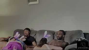 Husband Watched Us Pounding