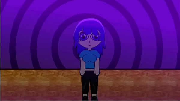 Una Animación Corta Parte 3 (Basó) Chica Pelo Morado Tirándose P2