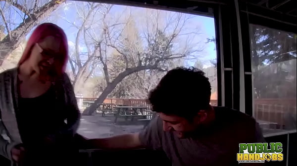 PUBLIC HANDJOBS Vickie Valencort Goes On A Blind Date Hand Work Road Trip!