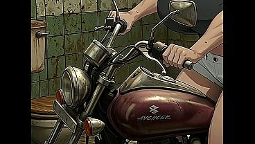 Hentai Testing The Power Of Cruiser Bike