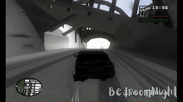 Railing Santa Claus At Christmas In The Middle Of The Snow - Gta Sa