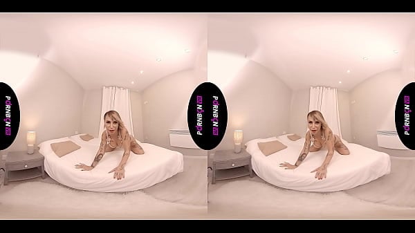 PORNBCN Samsung Gear - PS4 Virtual Reality A Hotwife Masturbates For Her Fans And Is More Randy Than Ever, Touching Her Huge Tits And Masturbating Her Pussy To Peak. Ripe Whore