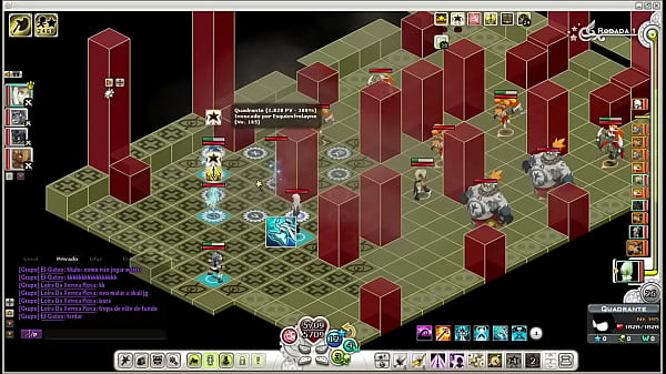 Kali Sadomasoquista Botando No Cu De Ecaflip, Xelor, Sram E Osamodas Em Zinit