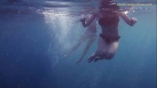 Hotties Stripped Alone In The Sea