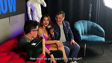Jessica Sodi Ejaculates On A Shy Fan With A Massive Shaft On Juan Bustos' EXPOSE With Khloe And Melanie