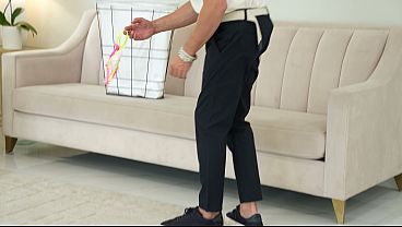 Captivating Au Pair Beca Barbie Gets Her Twat Plugged Balls Deep By Her Hung Host GP3436