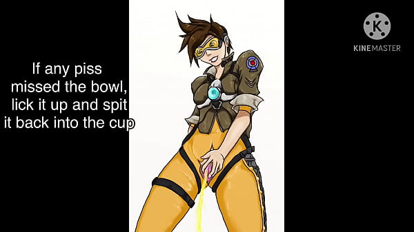 Tracer (overwatch) Femdom Joi (heavy Assplay) (heavy B.) (humiliation)(games)(CBT)(pissplay)