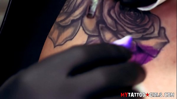 Melissa Rose Exclusive Shoulder Rose Tattoo