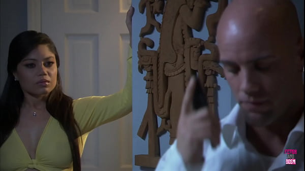 The Bald Fella Was Drilling This Tiny Titted Raven-haired Honey In Vintage Fashion