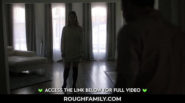 RoughFamily - Stepbrother Busted His Stepsis In Home When Parents Left, Evelyn Claire, Chad Alva