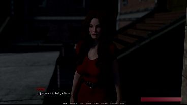 Away From Home 8 Liam Meets New Friend Allison Playful Story Moment Visual Novel Gameplay