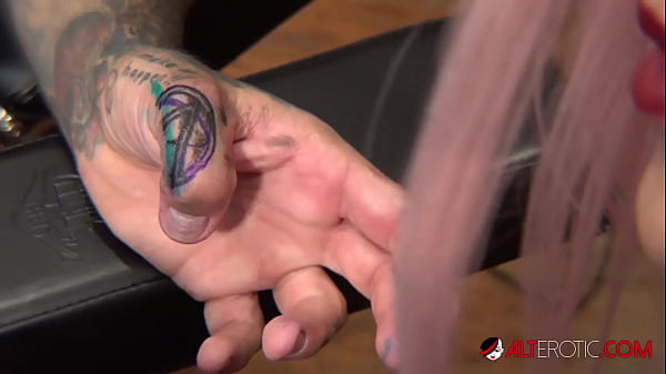 Big Titty Evilyn Ink Tattoos Sascha Then Gets Drilled
