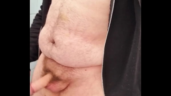 Thick Dude Buildup Teasing In Public Toilet