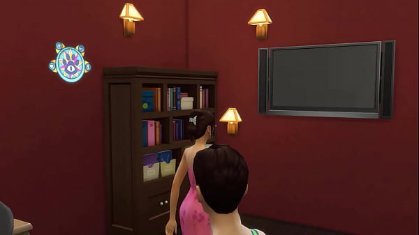 Step-Mom Snatches Her Step-son Masturbating In Front Of The Computer And Helps Her Stepson Have Sex For The Very First Time