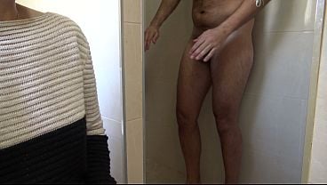 TABOO FAMILY: Hairy Real Stepmom Orders Stepson To Shower Before Sex
