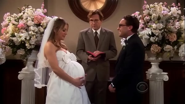 THE OVERSIZED RAM THEORY: THE COMPLETE SERIES (2007-2019): PENNY'S (KALEY CUOCO) HILARIOUS DREAM SEQUENCES AS HEAVILY AND EXTREMELY PREGNANT SCENES COMPILATION, AND BEING MARRIED