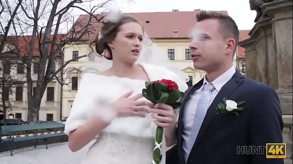 HUNT4K. Rich Man Pays Well To Stuff Sizzling Young Doll On Her Wedding Day