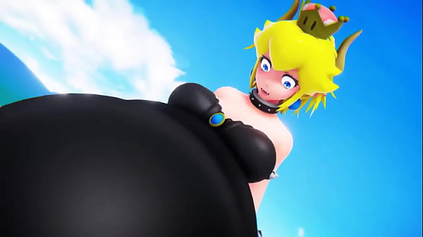 Bowsette Cream Inflation Popping