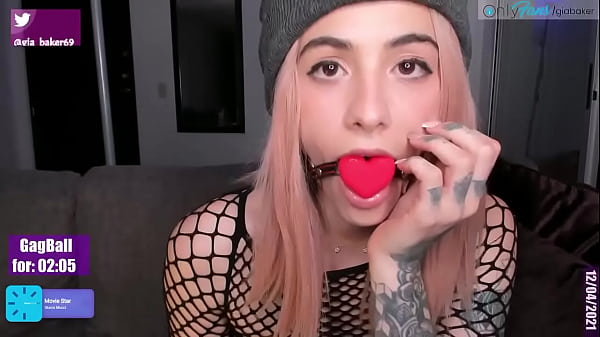 Gia Baker GagBall And Modest ASMR With Filthy Talk