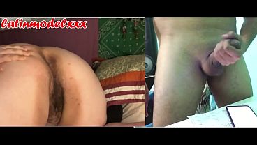 Sultry Thick Babe On A Video Call With Producer