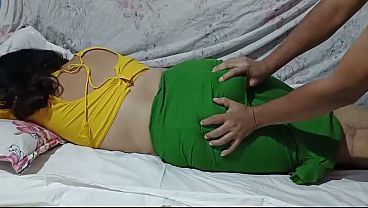 Desi Wifey Indulged Steamy Oil Massage By Lover